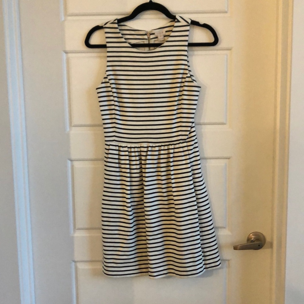 Jcrew Striped Dress